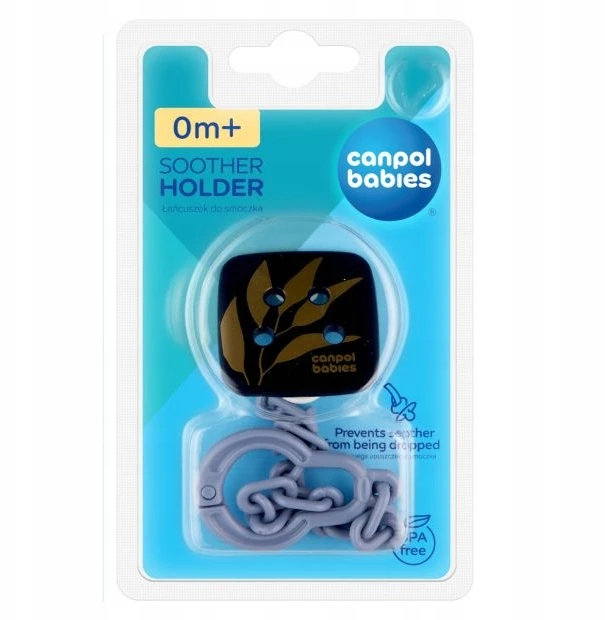 Canpolbabies CANPOL BABIES čiulptuko laikiklis GOLD, 2/440_blu