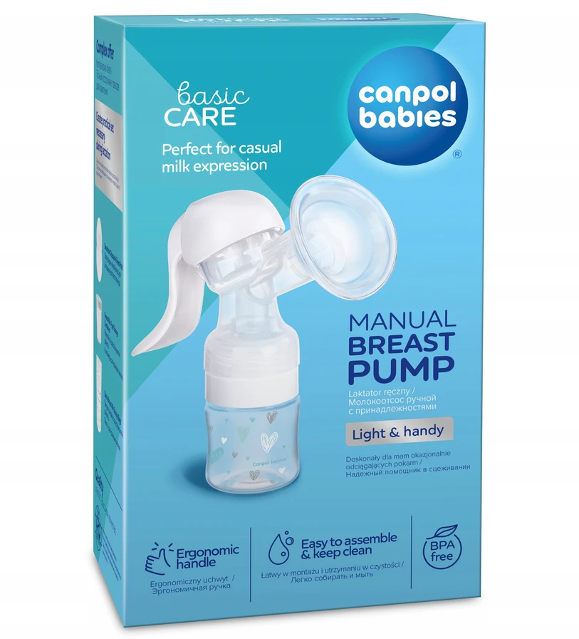 Canpolbabies CANPOL BABIES rankinis pientraukis BASIC, 12/216