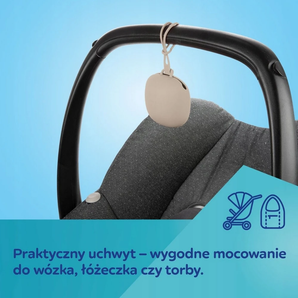 Canpolbabies CANPOL BABIES silikoninis čiulptuko dėklas, 51/402_grey