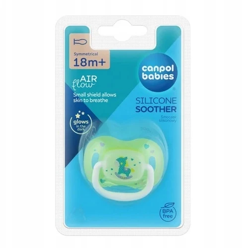 Canpolbabies CANPOL BABIES silikoninis simetrinis čiulptukas TOYS, 18 mėn+, 23/293