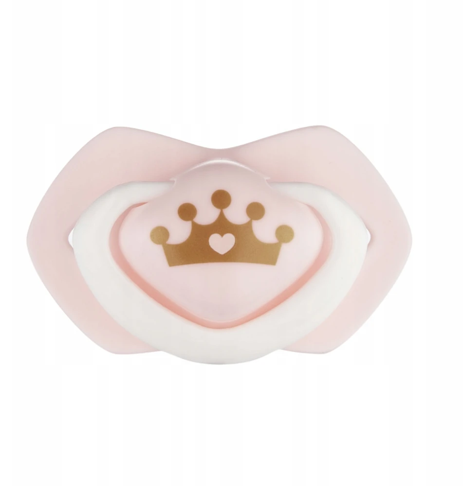 CANPOL BABIES silikoninis simetrinis čiulptukas ROYAL BABY, 0-6 mėn., 2 vnt., 22/650_pin