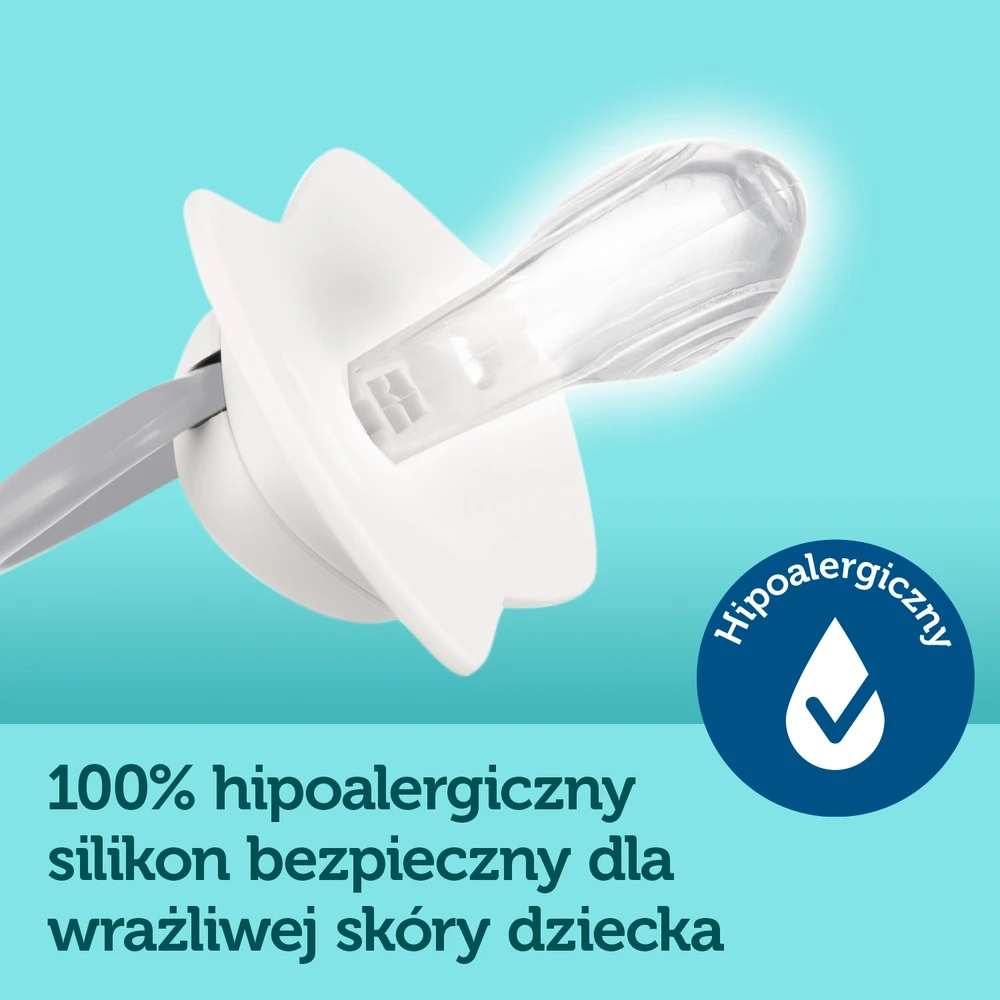 Canpolbabies CANPOL BABIES silikoninis simetrinis čiulptukas ROYAL BABY, 6-18 mėn., 2 vnt., 22/651_pin