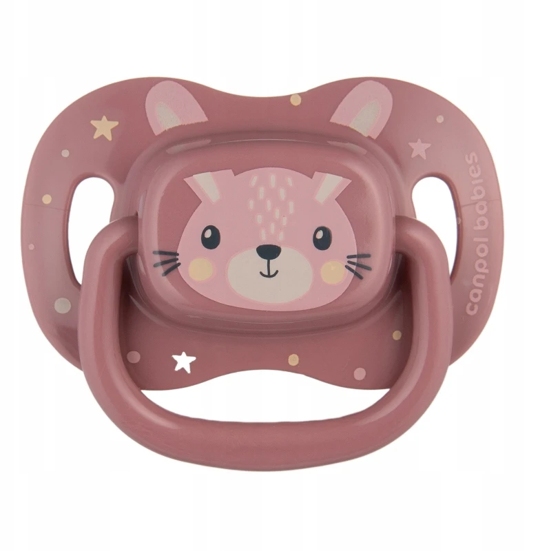 Canpolbabies CANPOL BABIES silikoninis simetrinis čiulptukas CUTE ANIMALS, 0-6 mėn., 34/924_pin