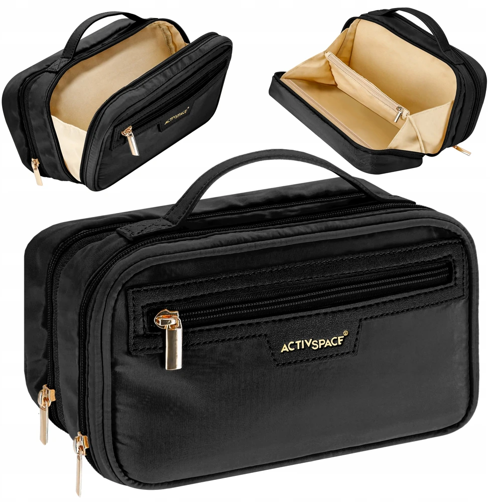 CAPACITY TRAVEL COSMETIC BAG TOURIST ORGANIZATORIUS FOR COSMETICS AS