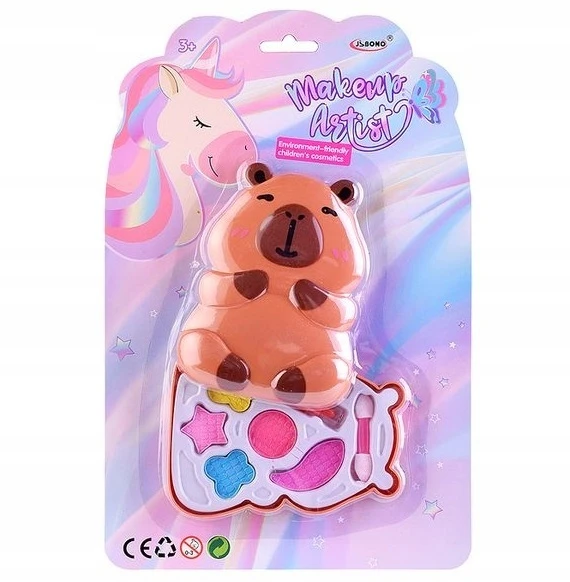 CAPYBARA BEAUTY SET PAINTINGS SHADOWS LŪPDAŽŲ MAKEUP be prekės ženklo