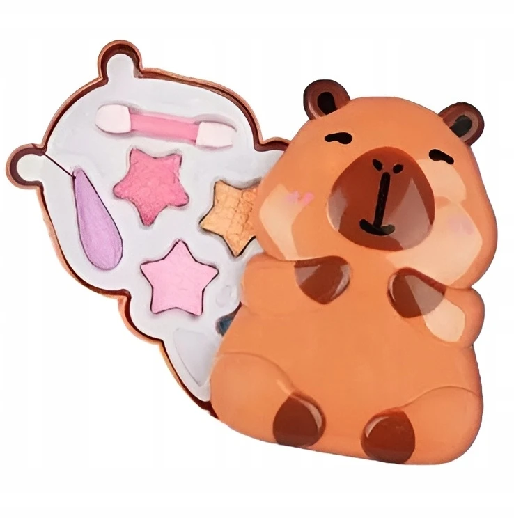 CAPYBARA BEAUTY SET PAINTINGS SHADOWS LŪPDAŽŲ MAKEUP be prekės ženklo