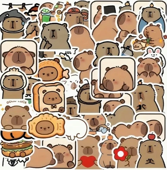 „Capybara“ statybinių blokelių rinkinys su vėžliuku „To Build“ 3620 vnt. MEGA
