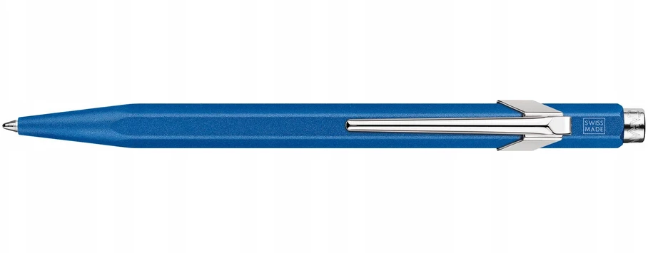 Caran D'ache 849 Colormat-x mėlynas rašiklis
