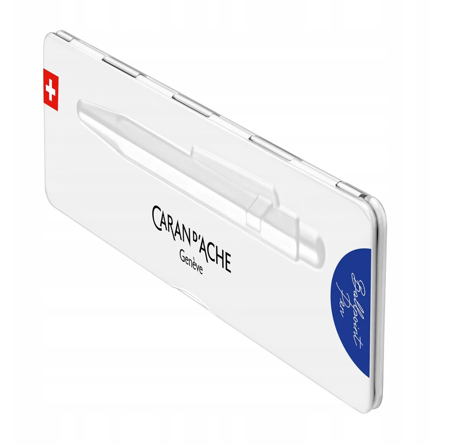 Caran D'ache 849 Colormat-x mėlynas rašiklis