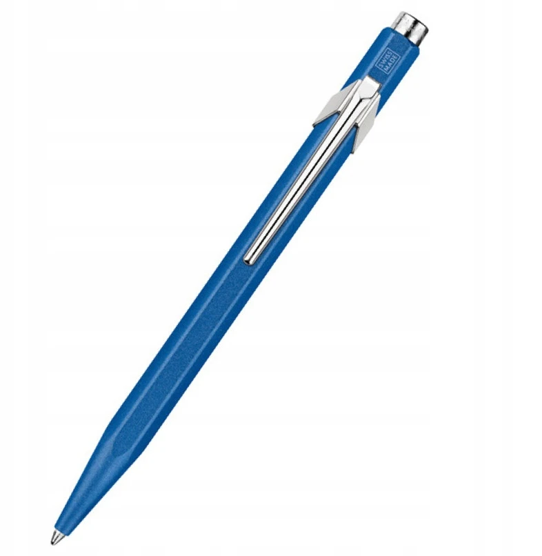 Caran D'ache 849 Colormat-x mėlynas rašiklis