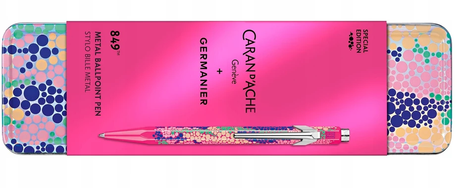 Caran D'ache 849 Germanier Rožinė rašiklis – specialus leidimas