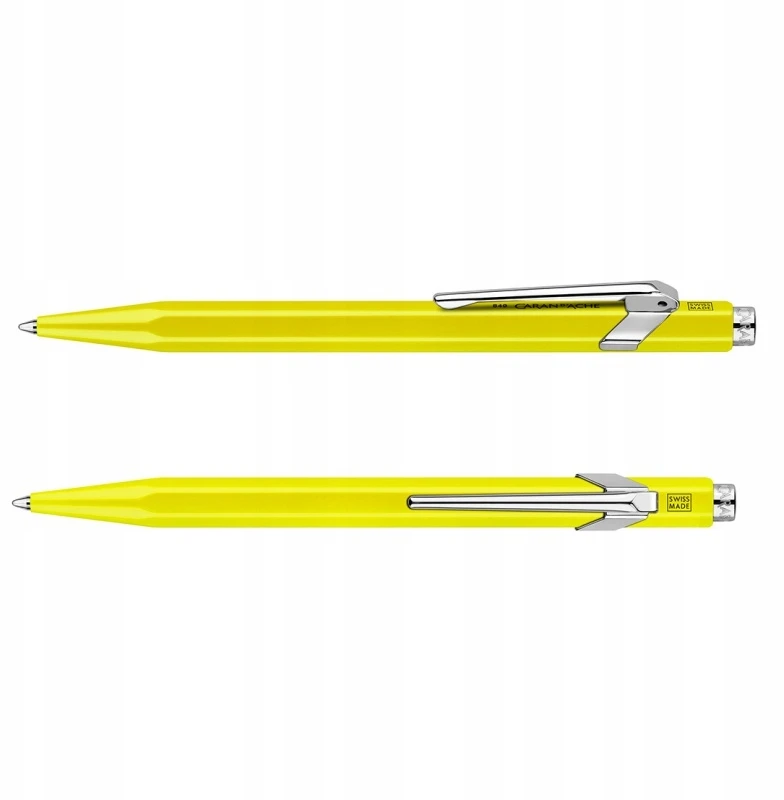 Caran Darche Caran D'ache 849 Line Fluo rašiklis, geltonas