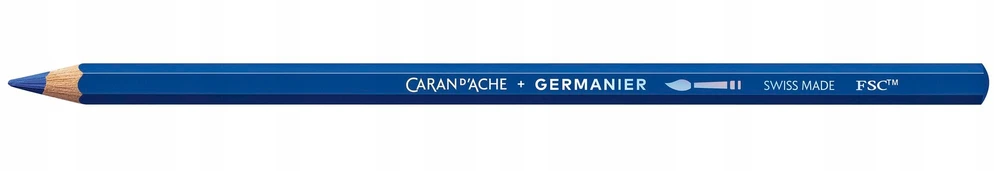 Caran D'ache Germanier pieštukai, 13 vnt., dėžutėje, spalvų mišinys