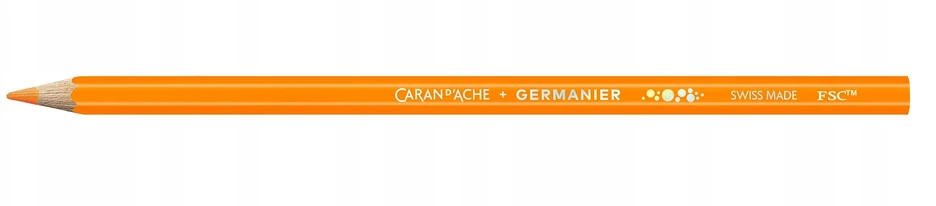 Caran D'ache Germanier pieštukai, 13 vnt., dėžutėje, spalvų mišinys