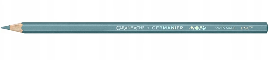 Caran D'ache Germanier pieštukai, 13 vnt., dėžutėje, spalvų mišinys