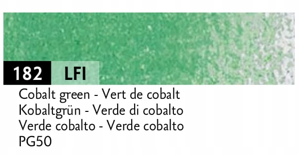 Caran D'ache Luminance 6901 pieštukas, 182 Kobalto žalias