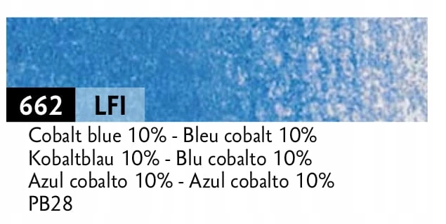 Caran D'ache Luminance 6901 pieštukas, 662 tikra kobalto mėlyna