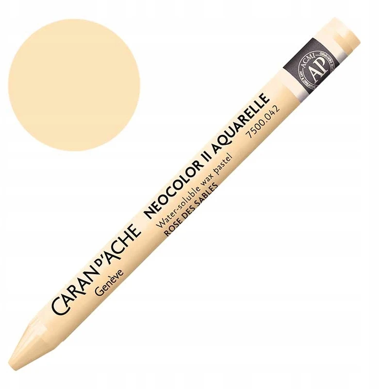 Caran D'ache Neocolor Ii akvarelinė kreidelė 042 Desert Rose