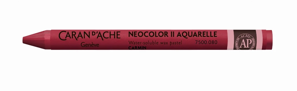 Caran D'ache Neocolor Ii akvarelinė kreidelė 080 Carmine