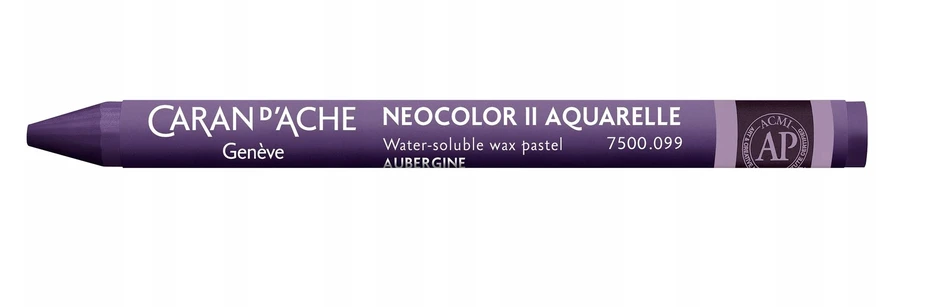 Caran D'ache Neocolor Ii akvareliniai pieštukai 099 Aubergine