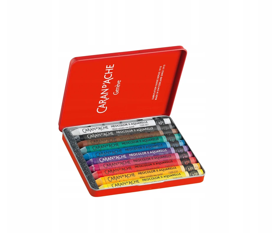 Caran d'Ache Neocolor II pastelės 10 spalvų