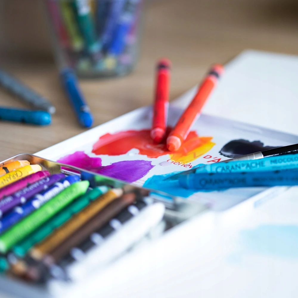 Caran d'Ache Neocolor II pastelės 30 spalvų