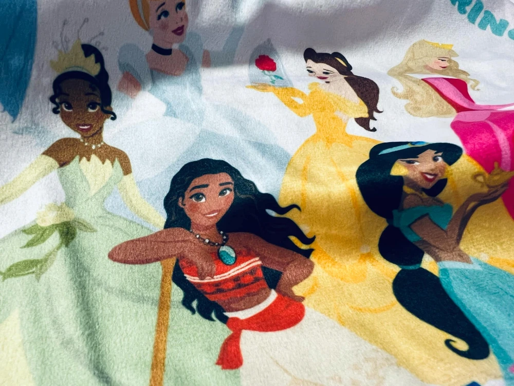 Carbotex Disney Princesės 40x40 cm pagalvės užvalkalas - Vaiana, Ariel, Pelenė