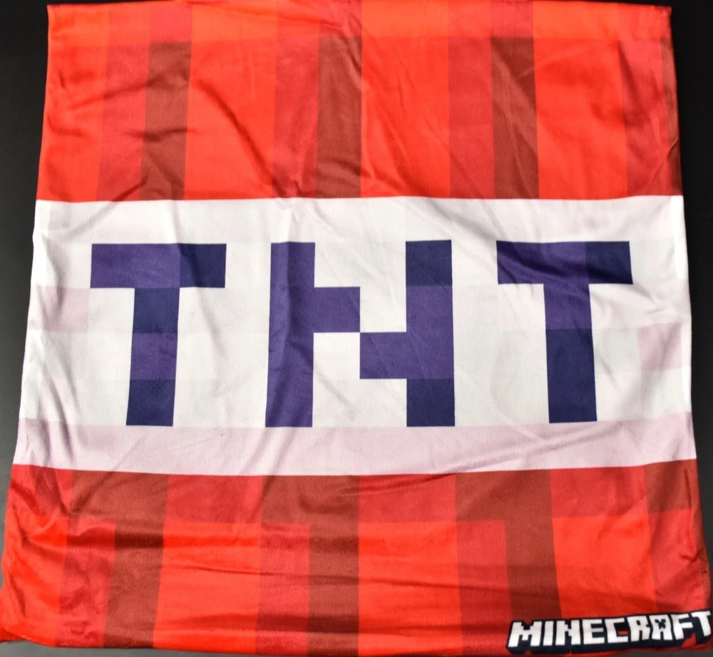 Carbotex Jasiek Minecraft TNT Creeper pagalvės užvalkalas dekoratyvinis aksomas 40x40