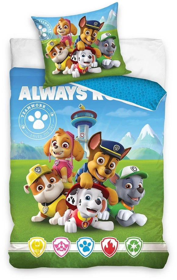 Patalynės komplektas Carbotex Patalynė bawełniana PSI PATROL 135x200 cm PAW