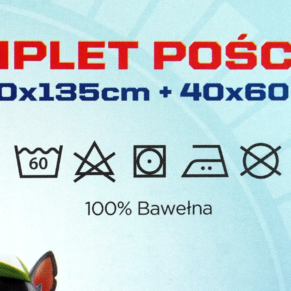 Carbotex patalynės komplektas 100 x 135 cm mėlynas IŠPARDAVIMAS
