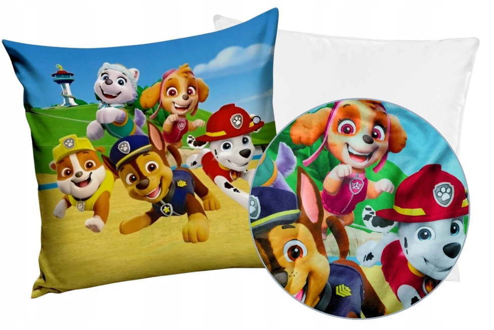 Carbotex Paw Patrol pagalvės užvalkalas su pagalve 40x40 cm
