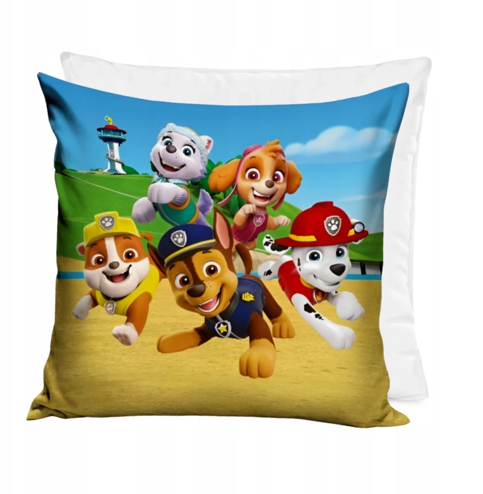 Carbotex Paw Patrol pagalvės užvalkalas su pagalve 40x40 cm