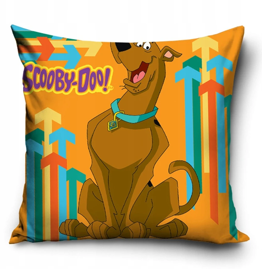 Carbotex Užvalkalas 40x40 cm Scooby-Doo 100% medvilnė 40 prezent Walentynki urodziny