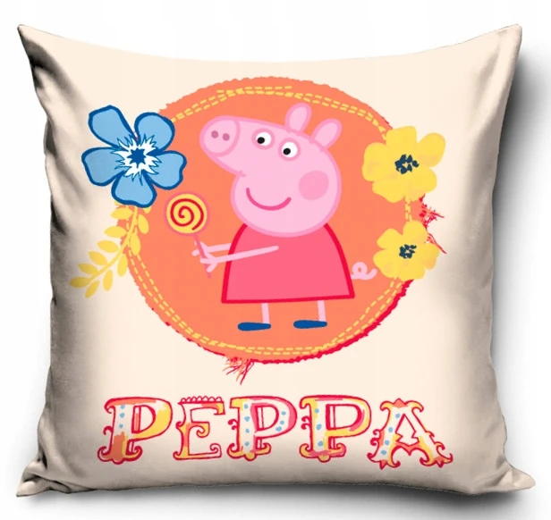 Carbotex Užvalkalas 40x40 cm Świnka Peppa Pig George 100% medvilnė 40 prezent urodziny