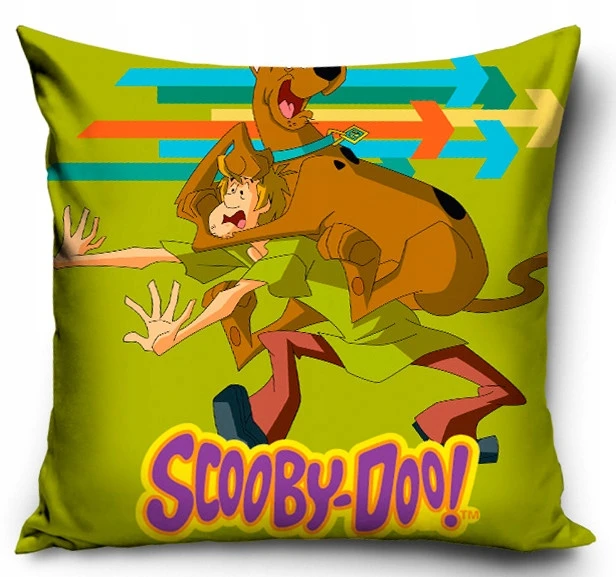 Carbotex Užvalkalas 40x40 Scooby-Doo Kudłaty Daphne Juodas Velma Dinkley medvilnė 100%