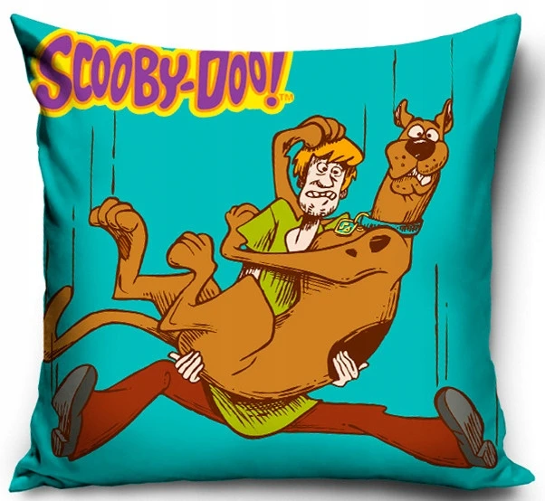Carbotex Užvalkalas 40x40 Scooby-Doo Kudłaty Daphne Juodas Velma Dinkley medvilnė 100%