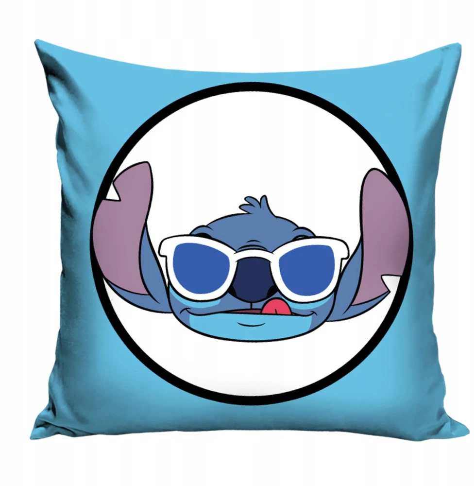 Carbotex Užvalkalas Lilo i Stitch Licencyjna Žydra su Motywem Stitcha dla Dziecka