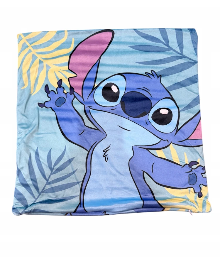 Carbotex Užvalkalas poduszkę velvet welurowa jaśka jasiek 40x40 Lilo stitch