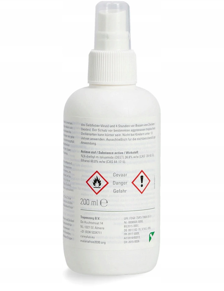Care Plus Apsauga nuo erkių ir uodų CarePlus Anti-Insect Deet 40% 200ml