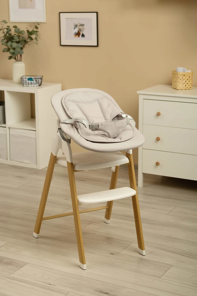 Caretero MAITINIMO KĖDUTĖ 3IN1 TRIPLO PILKA