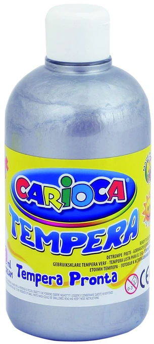 Carioca sidabriniai temperiniai dažai, 500 ml