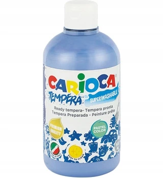 Carioca tempera dažai 500ml, pastelinė mėlyna