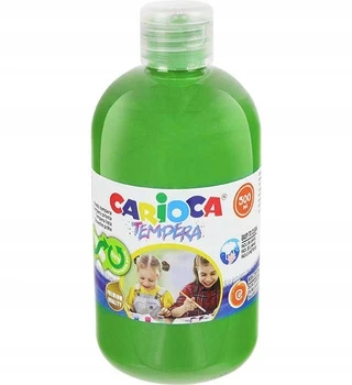 Carioca tempera dažai 500ml, šviesiai žali
