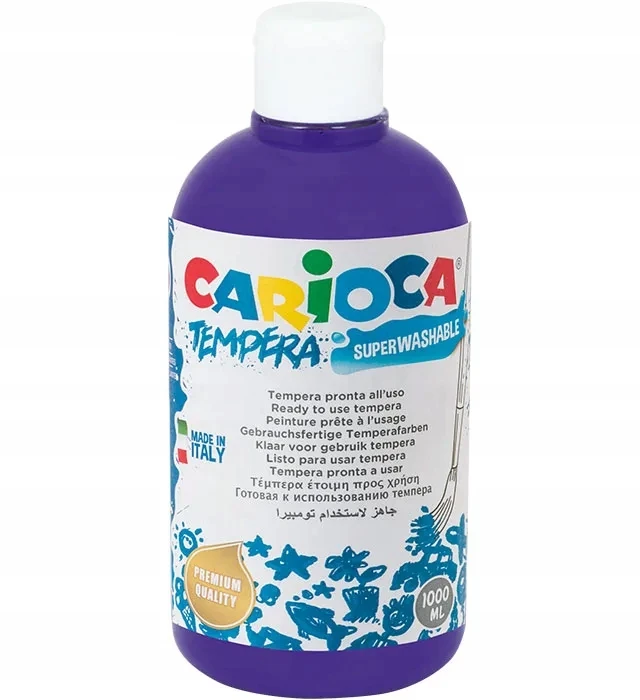 Carioca temperiniai dažai, 500ml, violetiniai