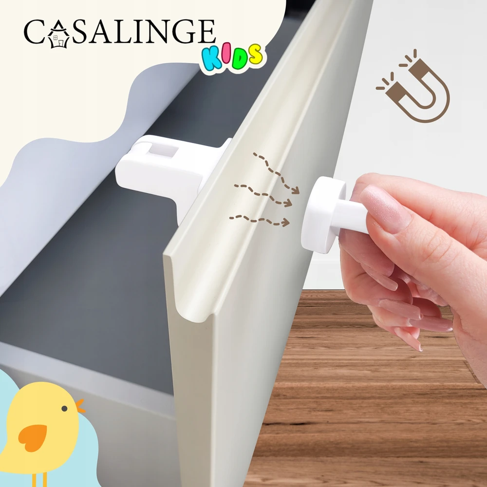 Casalinge Magnetinės spynos apsauga spintoms Baldai Durys Stalčiai Spynos 10