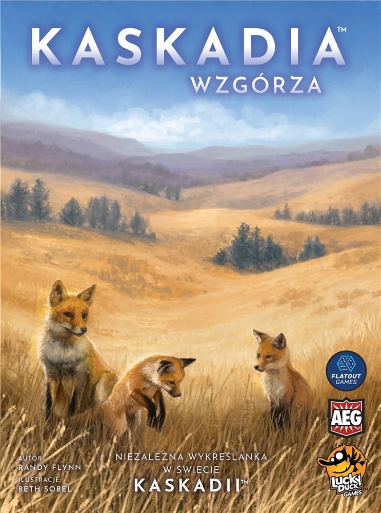 Cascadia: The Hills stalo žaidimas – Lucky Duck Games žaidimas