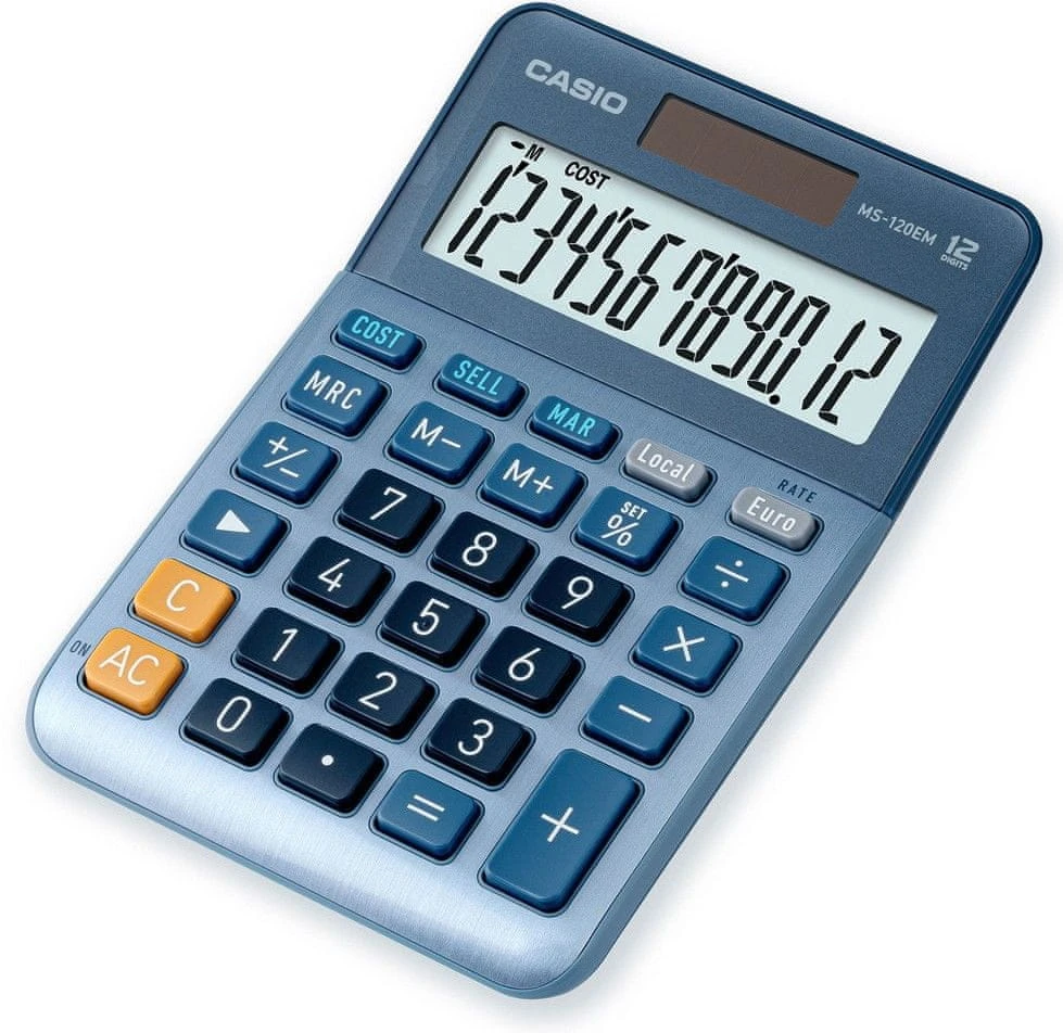 Casio 3722 MS-120EM skaičiuotuvas