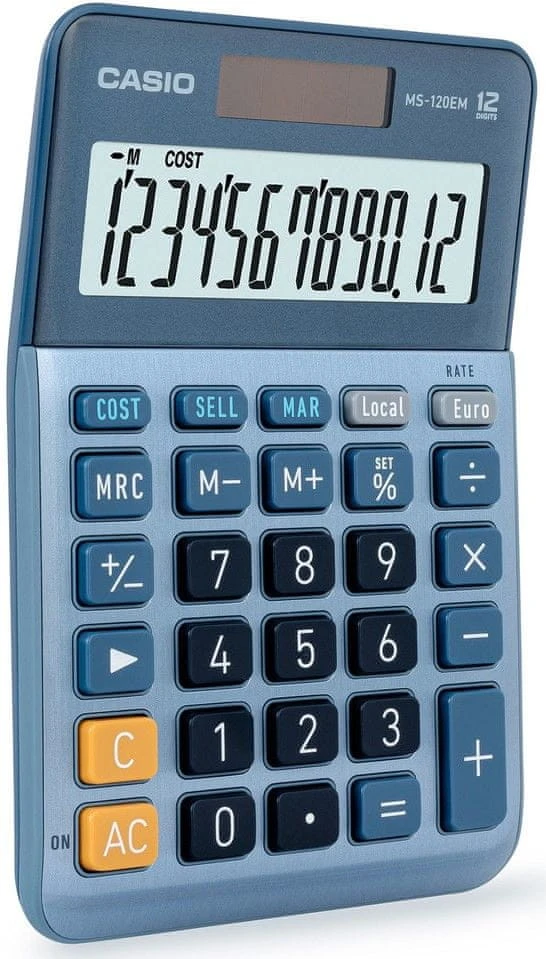 Casio 3722 MS-120EM skaičiuotuvas