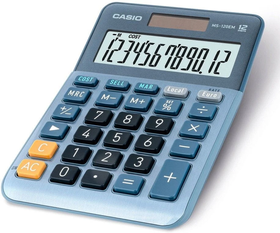 Casio 3722 MS-120EM skaičiuotuvas