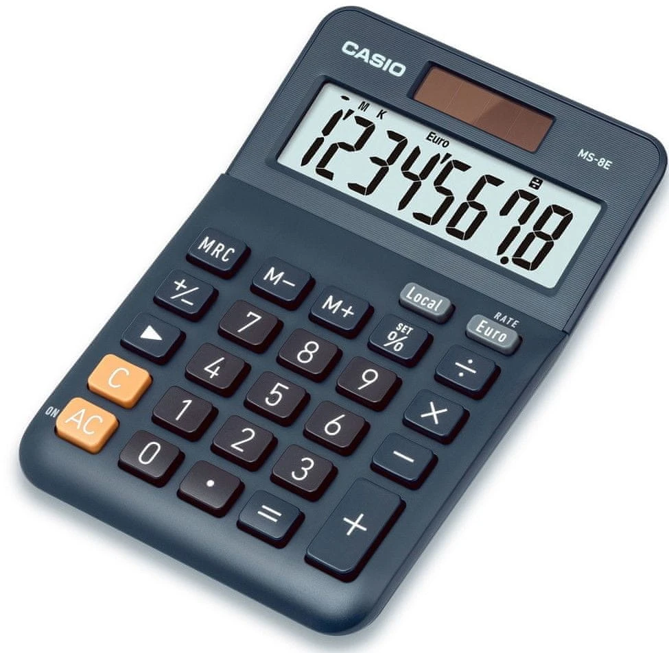 Kalkulator CASIO MS-8E navy